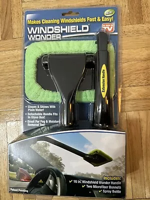 Telebrands Windshield Wonder As Seen On TV Cleaning Tool With Microfiber Pads • $13.95