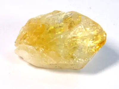 SMALL NATURAL CITRINE POINT -  Joy Of Life  Positivity 3.3 X 1.8 Cm 13.0 Gm #42 • £4.99