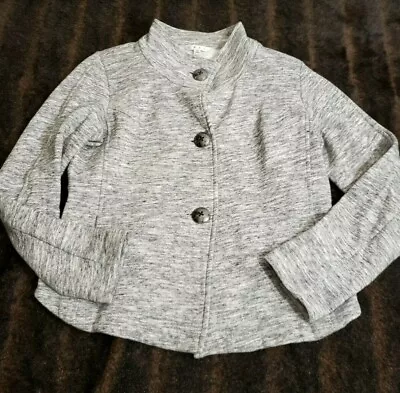 Cabi Womens Medium Gray Long Sleeve Button Down Cardigan Jacket • $12.88