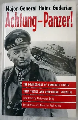 Achtung-Panzer! Major-General Heinz Guderian WW1 WW2 Wehrmacht Tank Warfare Book • £7.99