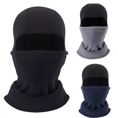 Balaclava Skiing Face Mask Winter Fleece Warm Neck Gaiter Helmet Liner Hood Hats • $4.99