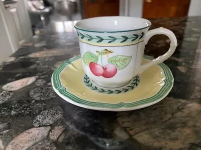 £22 • Buy Villeroy And Boch French Garden  Coffee Cup And Saucer