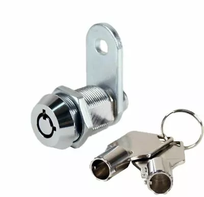 $7.99 • Buy Tubular Cam Lock 1-1/8  Cabinet Toolbox Safe Drawer Replacement