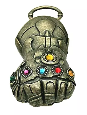 Marvel Comics Infinity War Guantlet Glove Thanos Stones Pocket Watch New NOS Box • $29.99