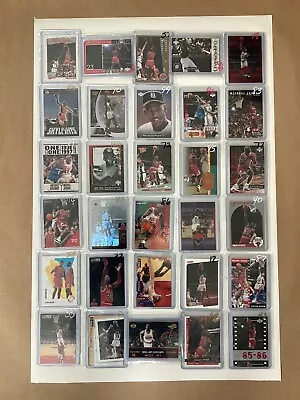 30 Cards ALL MICHAEL JORDAN NBA Huge 1990’s Card Lot 2 - Chicago Bulls Nice Mix! • $21.51