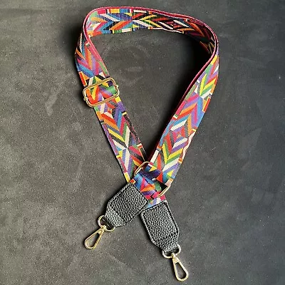 Montana West Guitar Style Adjustable Crossbody Bag Purse Strap Western Colorful • $15.98