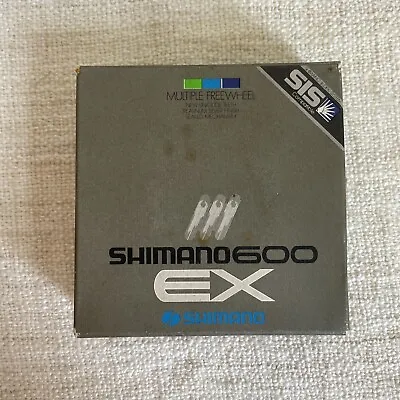 Vintage 1980s Shimano 600 EX MF-6208 6-Speed Cassette Freewheel 13-24t • $75.63