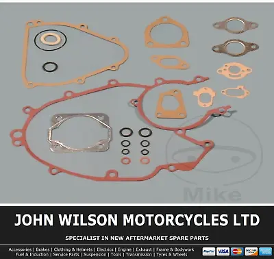 Vespa PK 50 S Electronic Ignition 1984 Full Engine Gasket Set & Seal Rebuild Kit • $17.39