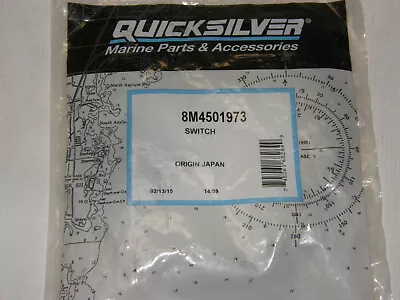 Mercury Quicksilver Trim And Tilt Switch 8M4501973 • $79.36