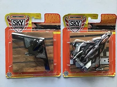 Matchbox Sky Busters Lot Of 2 Northrop Grumman B-2 & Enemy Strike Pkg Damage • $19.99