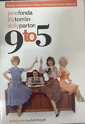 9 TO 5 DVD 1980 Jane Fonda Dolly Parton Exc Cond! *REGION 1* • $11.99