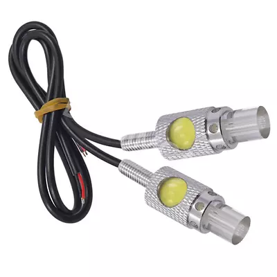 2LED License Plate Light Screw Bolt Lamp Bulb Shock Resistant For Car Motorcycle • $8.90