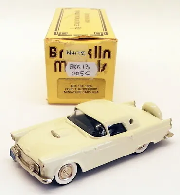 Brooklin Models 1/43 Scale BRK13 005C - 1956 Ford Thunderbird - 1 Of 500 • $130.89