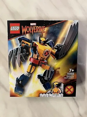 LEGO Marvel Super Heroes: Wolverine Mech Armor 76202 Brand New & Sealed • $45