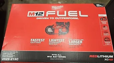 Milwaukee M12 FUEL 2529-21Xc Compact Band Saw Kit BRAND NEW FREE SHIPPING  • $274.99