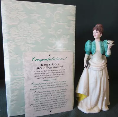 Avon 1995 Mrs. Albee Porcelain Figurine President's Club Award In Original Box • $12.50