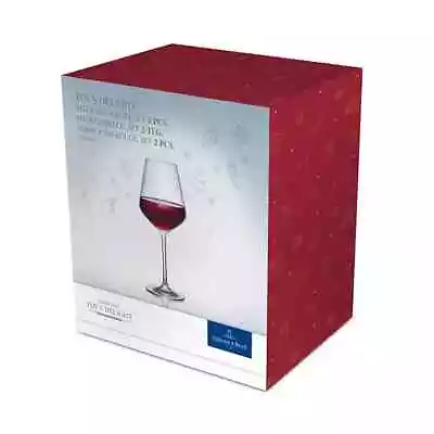 Villeroy & Boch TOY'S DELIGHT Red Wine Glasses S/2 • $60