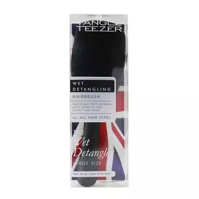 Tangle Teezer The Wet Detangling Hair Brush - # Black Gloss (Large Size) 1pc • $39.95