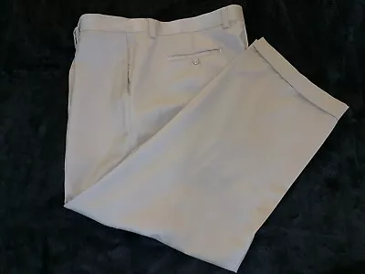 NWOT Khaki Italy Versonesi Soft 100% Wool Formal Pants Size 46W • $49.98