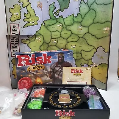 2019 RISK EUROPE: The Enhanced Game Of Medieval Combat Board Game • $18.99
