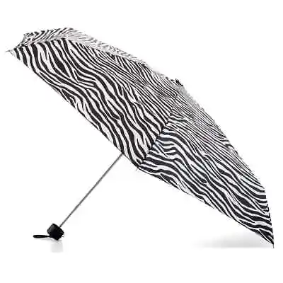Totes Micro Mini Purse Manual Umbrella NeverWet Technology ZEBRA NEW • $19.90