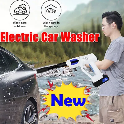 £41.30 • Buy Cordless Pressure Washer Electric High Power Jet Wash Patio Car Portable Cleaner