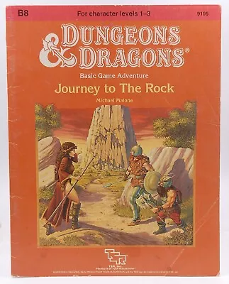 Journey To The Rock (Dungeons & Dragons Module B8) Malone Mike D&D (BECMI) TSR  • $69.99