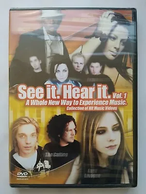 See It. Hear It. Vol. 1: DVD Music Videos Avril Lavigne Usher Outkast More • $12.84