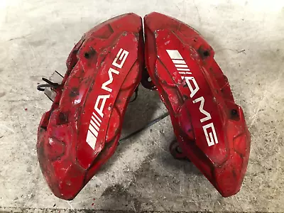 Mercedes X253 W205 Glc43 E43 C43 Amg Front Brake Caliper Calipers Set Oem • $349