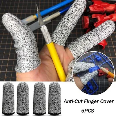 $11.48 • Buy Sleeve Finger Peel Fingertip Gloves Thumb Protector Anti-Cut Finger Cover