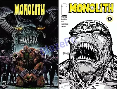 Monolith #1 Cover A B Variant Set Options Image Comics Spawn 2024 Presale 5/15 • $2.99