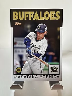 Masataka Yoshida - 2021 TOPPS NPB 1986 Boston Red Sox #86-MY Orix Buffaloes * • $0.99