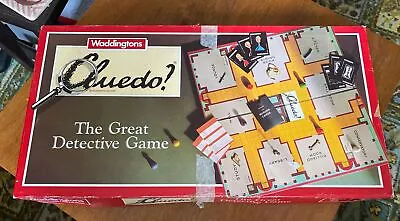 Vintage 1990s Cluedo Board Game By Waddingtons - Complete - Well Used Condition • £15