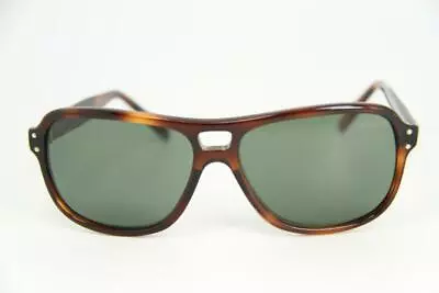 Vuarnet Vintage 003 Acetate Dark Tobacco Brown Sunglasses Mineral Gray Lens • $139