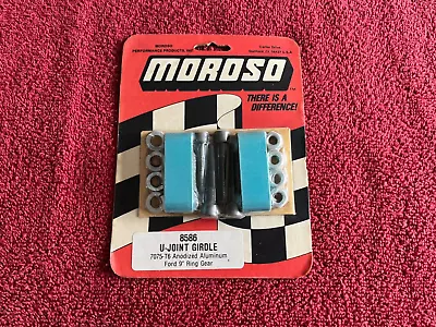 Nos Moroso 8586 Ford 9” Rear End 7075-t6 Blue Anodized Aluminum U-joint Girdle • $39.99