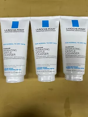 3 New La Roche-Posay Toleriane Hydrating Gentle Cleanser - 6.76oz Each Bottle • $45