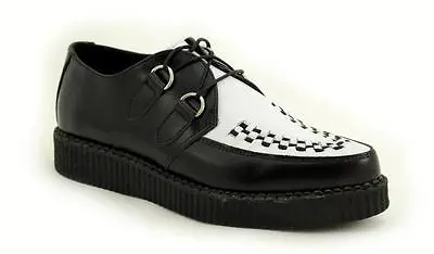 £88.91 • Buy Nevermind 2 Hole Pointed Creeper Black White 36-UL49! Far East Import
