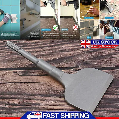 £6.59 • Buy SDS-Plus 75mm X 180mm Cranked Chisel Bit Tool Tiles Floor & Walls Masonry Hammer