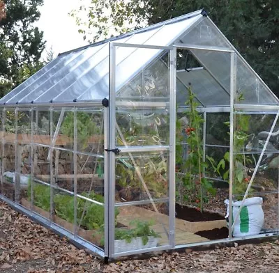 £729.94 • Buy PALRAM CANOPIA SILVER GREENHOUSE  4ft 6ft 8ft 10ft 12ft 14ft HYBRID GARDEN GROW