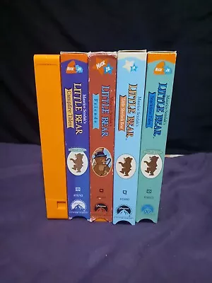 Nick Jr. Maurice Sendak Little Bear VHS Lot Of 5 Campfire Friends Sherlock Tales • $69.99