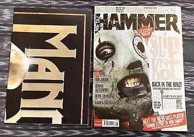 METAL HAMMER EX JUNE 2011 SLIPKNOT Iron MAIDEN Manowar POSTER Rob Zombie Evile • $7