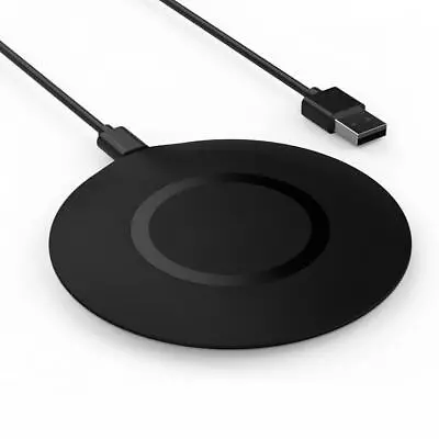 15W WIRELESS CHARGER FAST BLACK CHARGING PAD SLIM QUICK CHARGE For PHONES • $21.10
