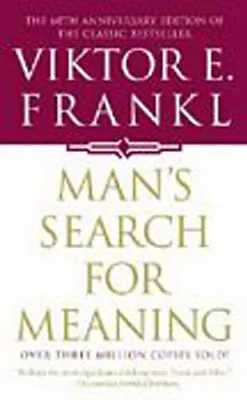 Man's Search For Meaning By Viktor E. Frankl. 9780671023379 • $7.64