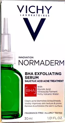 Vichy Normaderm BHA Exfoliating Serum Salicylic Acid Acne Treatment 1.01oz • $14.89
