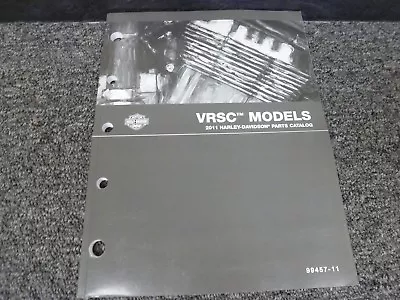 2011 Harley Davidson VRSC V-Rod Muscle & Night Rod Special Parts Catalog Manual • $112.76