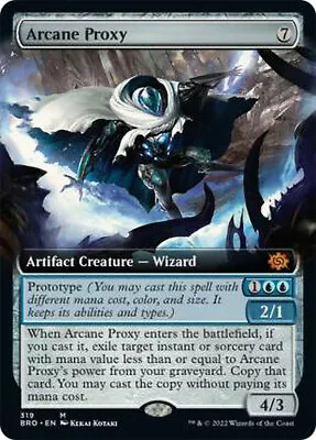 1 X Arcane Proxy - Extended Art - The Brothers' War - NM-Mint - MTG • $1.88