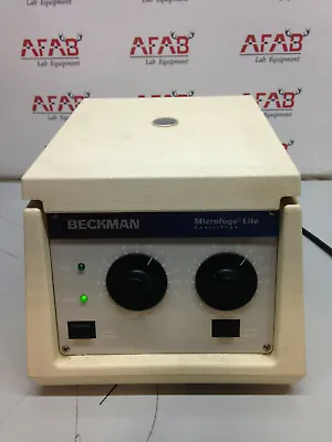 Beckman 365606 Microfuge Lite Centrifuge W/F1802 Rotor • $206.50