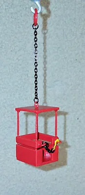 All Metal Man-Lift Cage. Authentic Manitowoc Red 1/87th. Discontinued. • $19.95