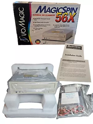 I/O Magic MagicSPIN Multi Read 80X Quick Install Internal CD ROM Kit  • $35