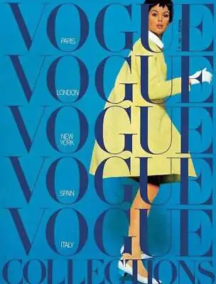 Vintage Vogue Magazine Cover Reproduction 17 X 12 Framing Print Wall Decor • $16.95